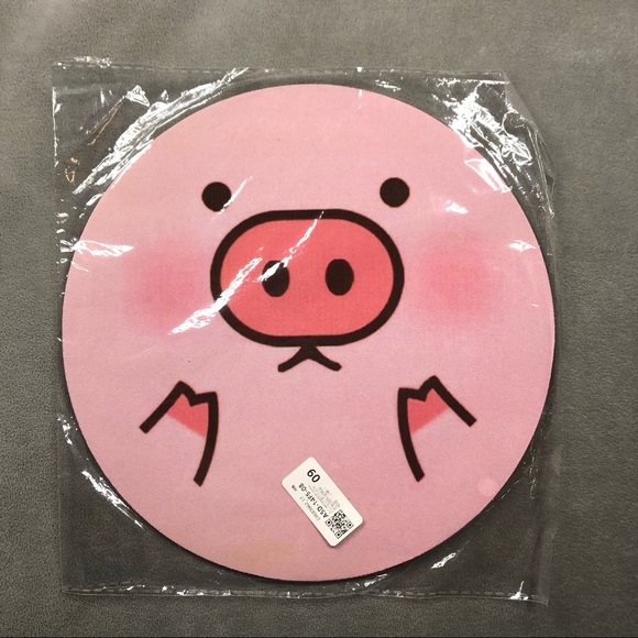 Piggy Face Graphic Mouse Pad ~ Brand New! - Picture 3 of 5